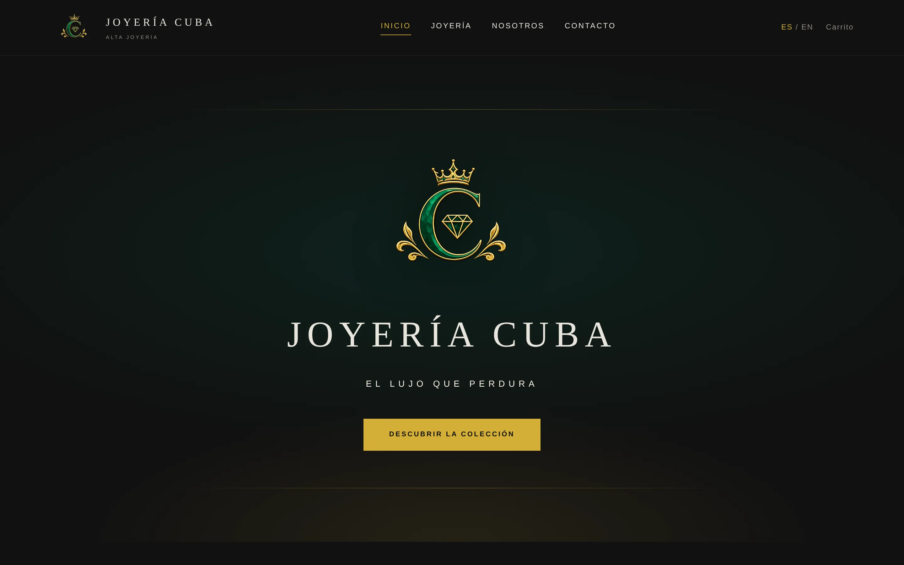 Sitio completo de Joyería Cuba